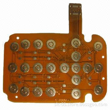 2-layered Flexible PCBs, Chem Ni/Au for LED